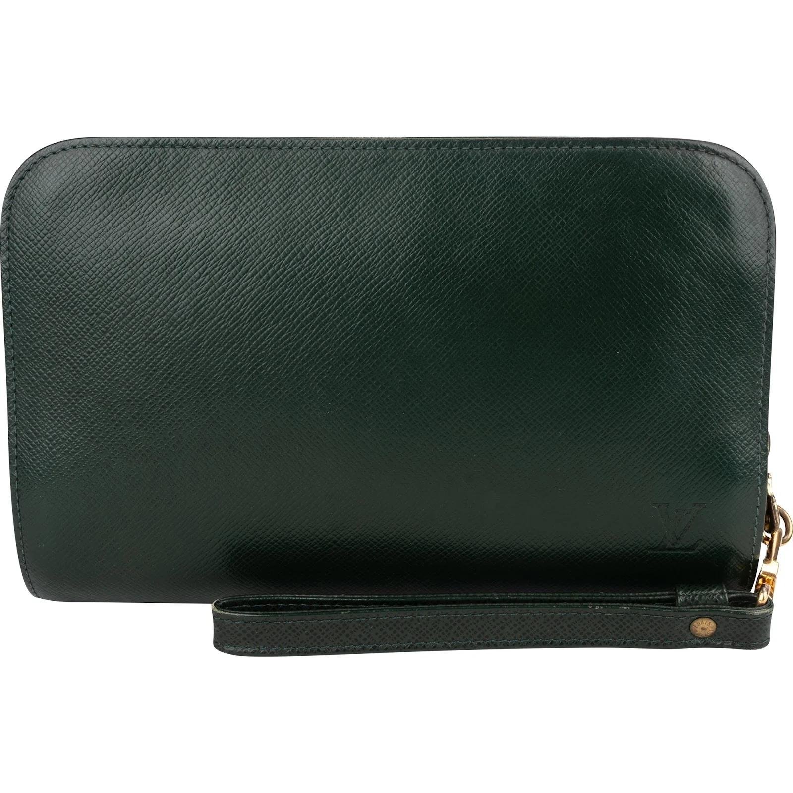 Orsay leather clutch bag