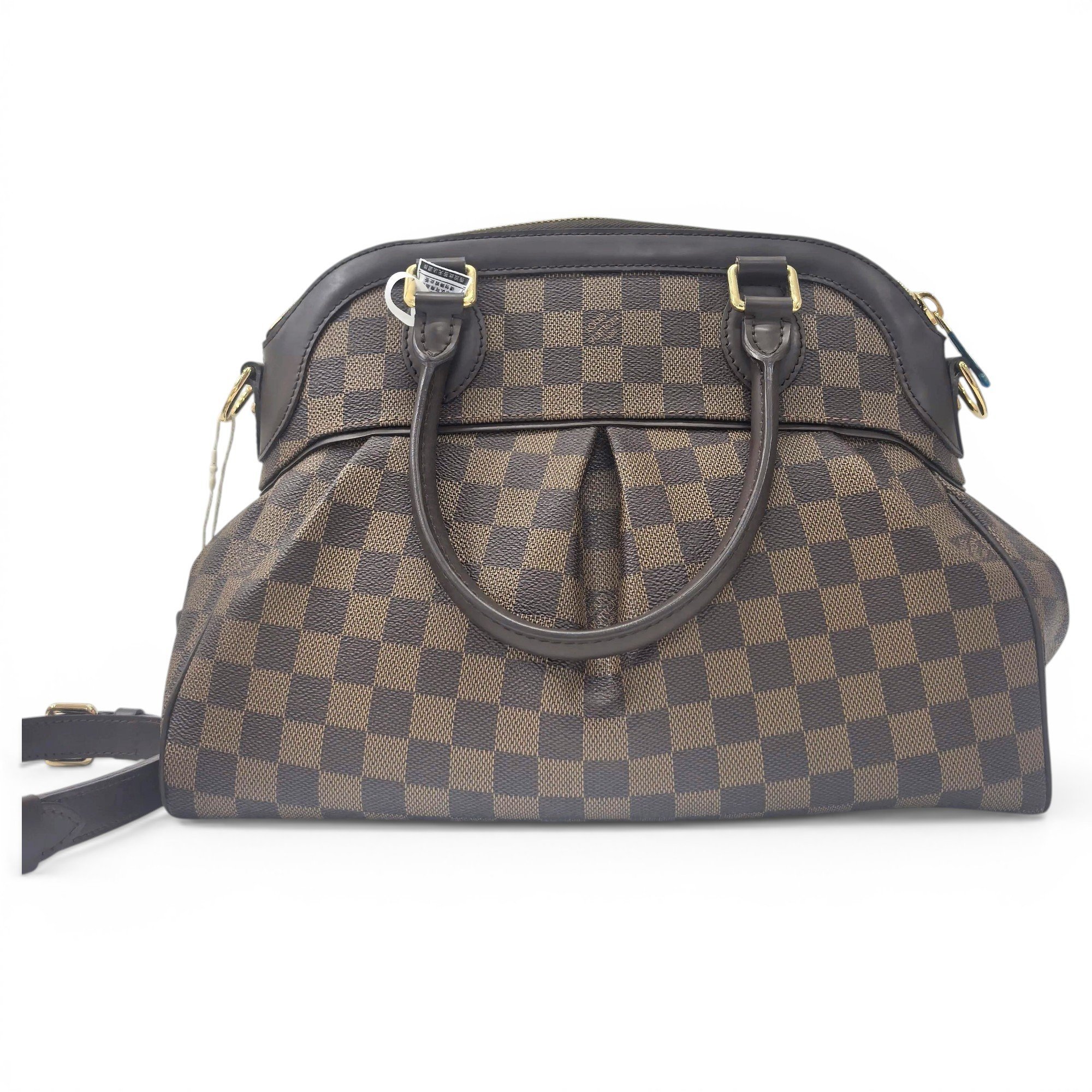 Alma leather bowling bag