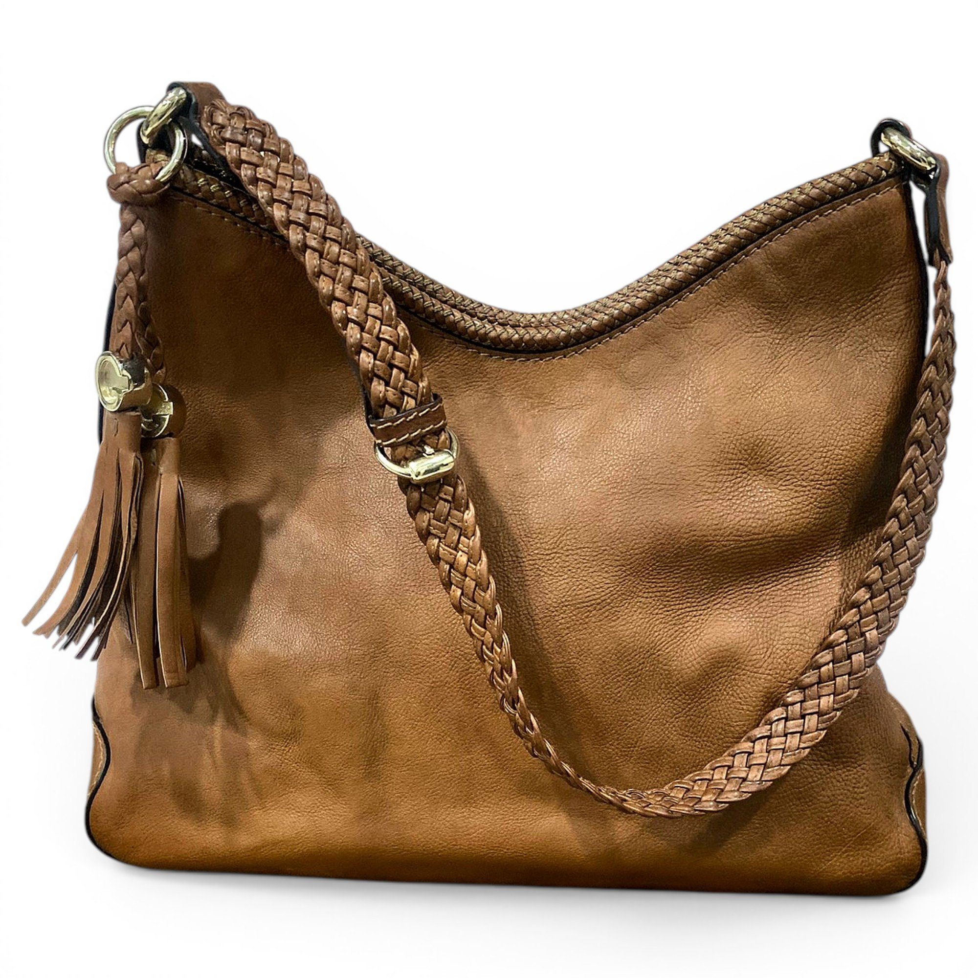 Leather handbag