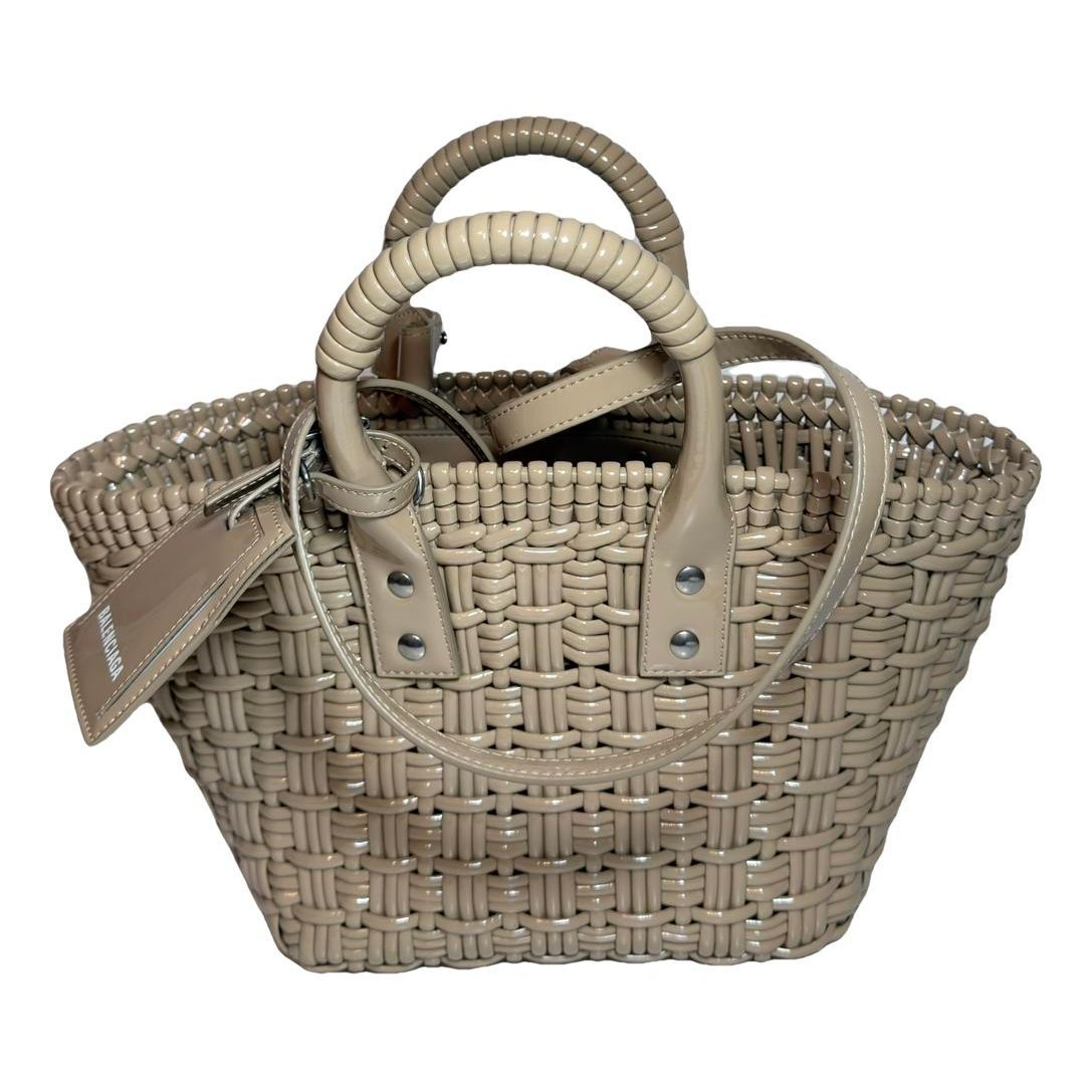 Bistro Panier patent leather tote