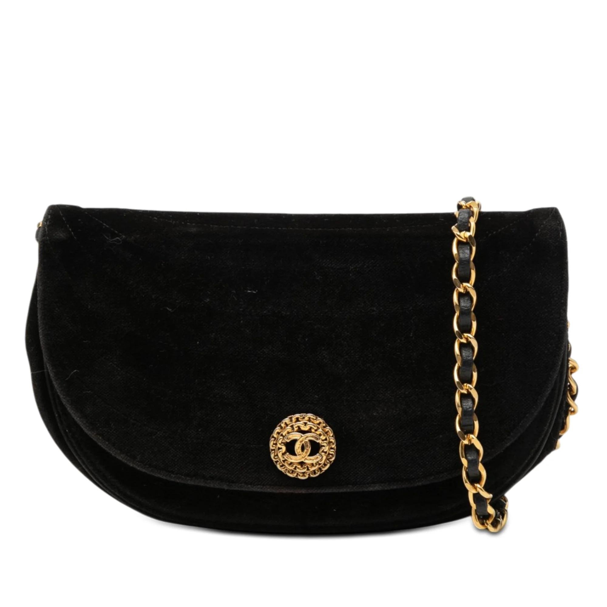 Timeless/Classique velvet crossbody bag