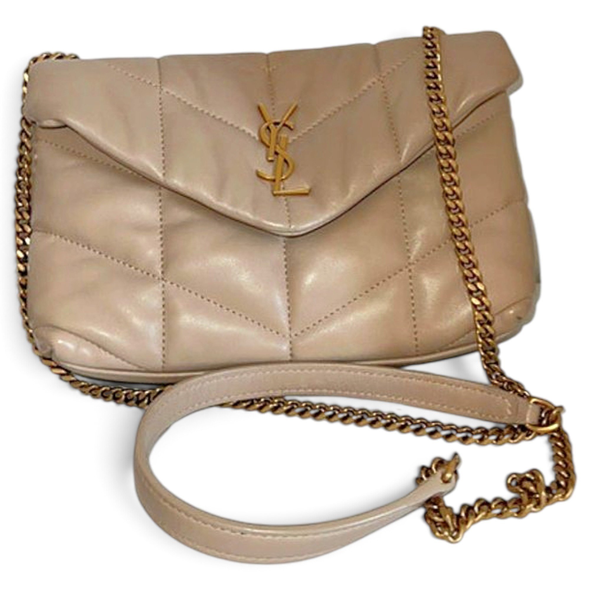 Loulou Puffer leather handbag