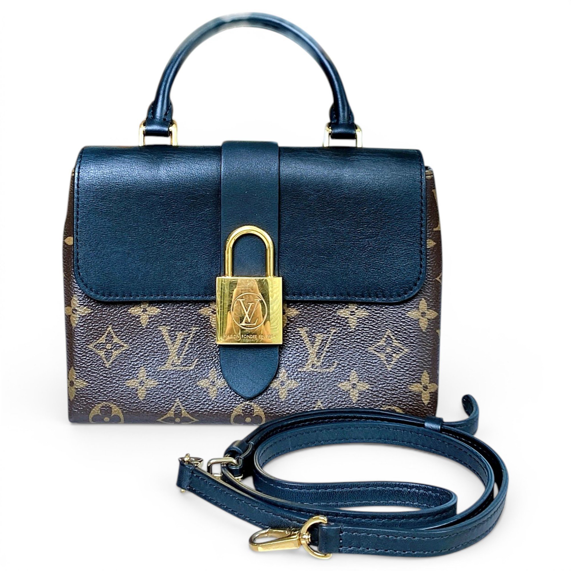 Locky BB leather handbag