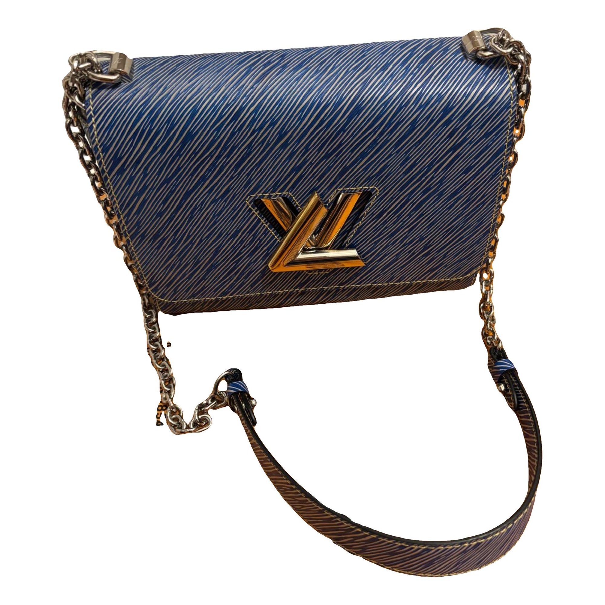 Twist leather crossbody bag