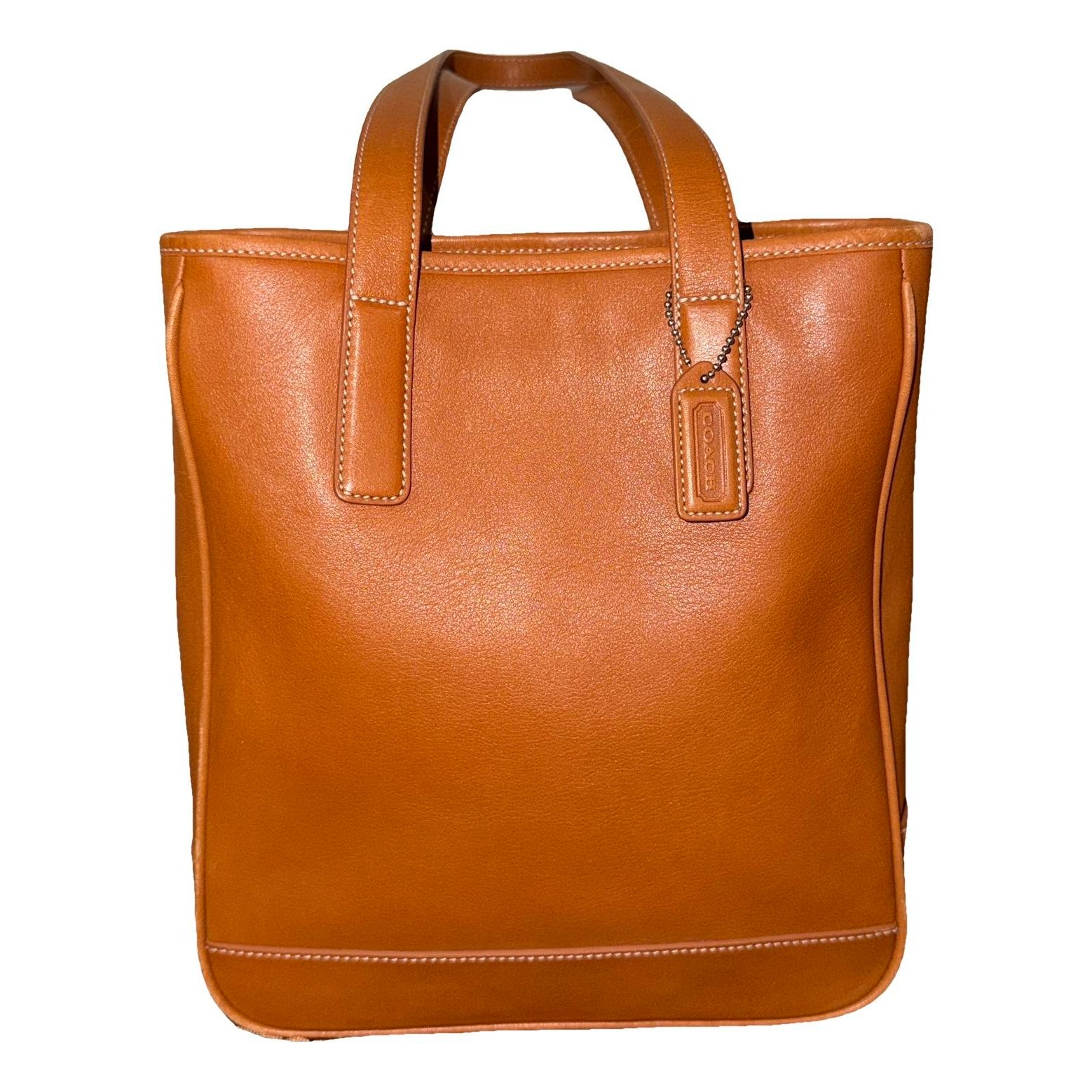 Leather tote