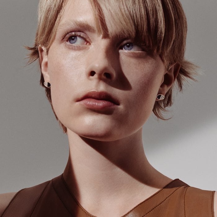 Sans Coloris Chaine d'Ancre Verso Single Earring