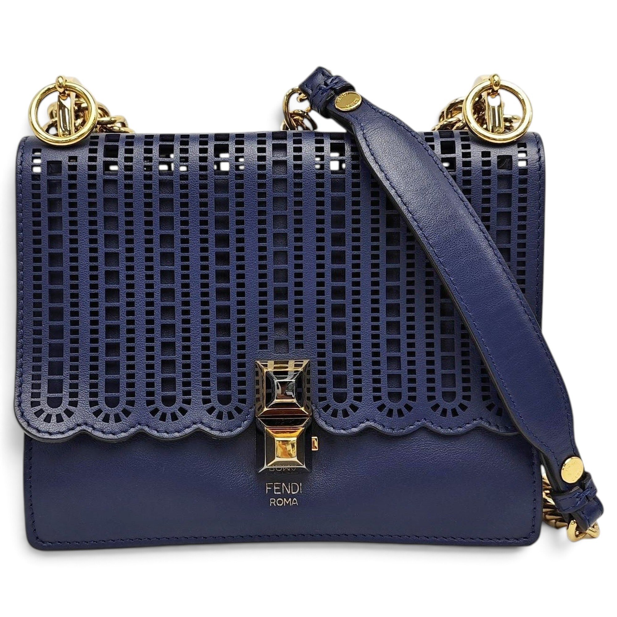 Kan I leather handbag