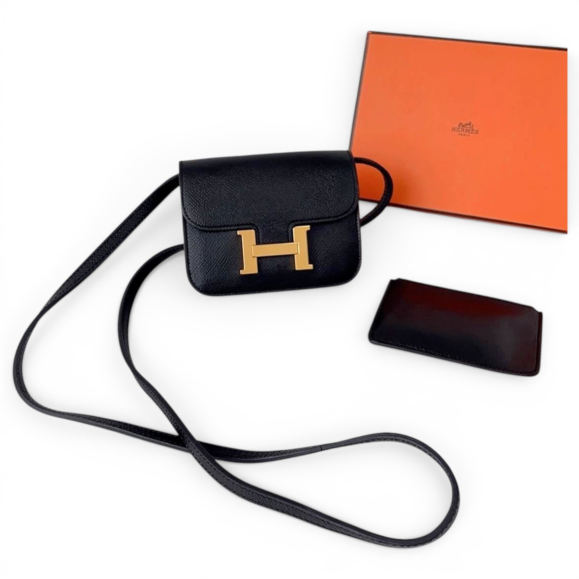 Leather crossbody bag