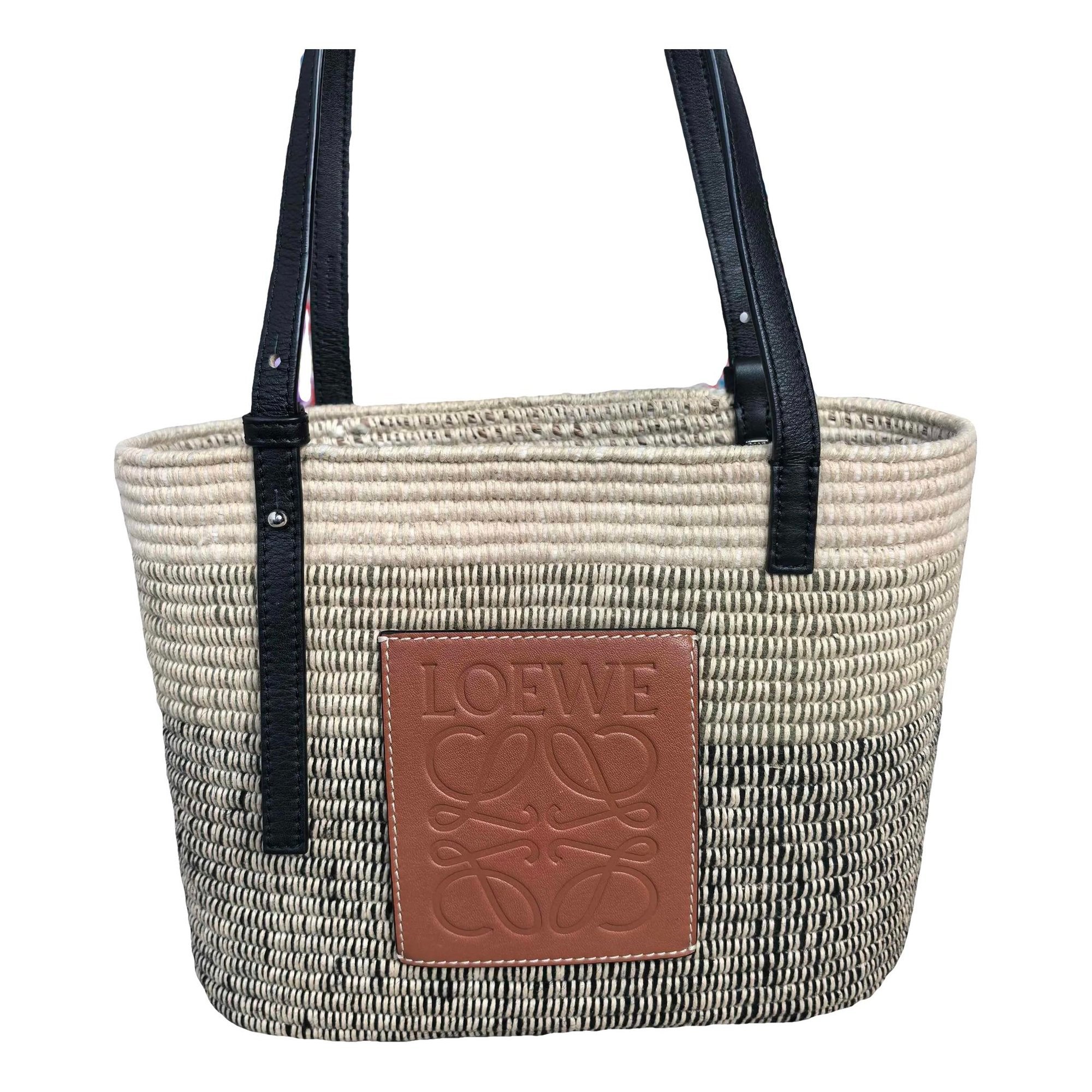 Square Basket cloth handbag