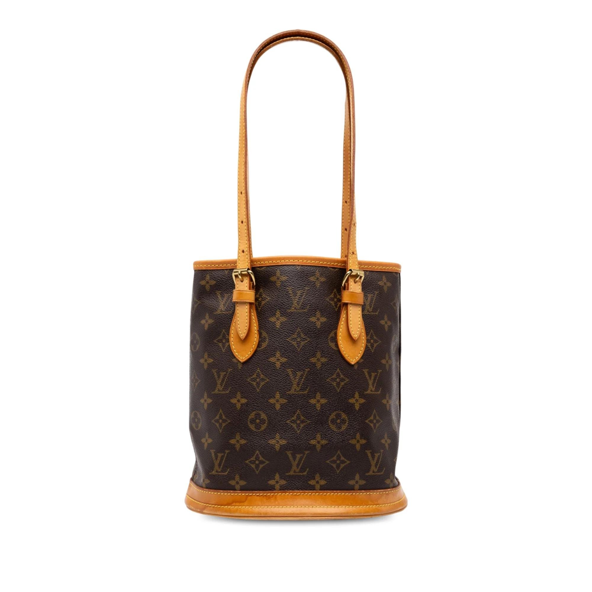 Bucket leather bag