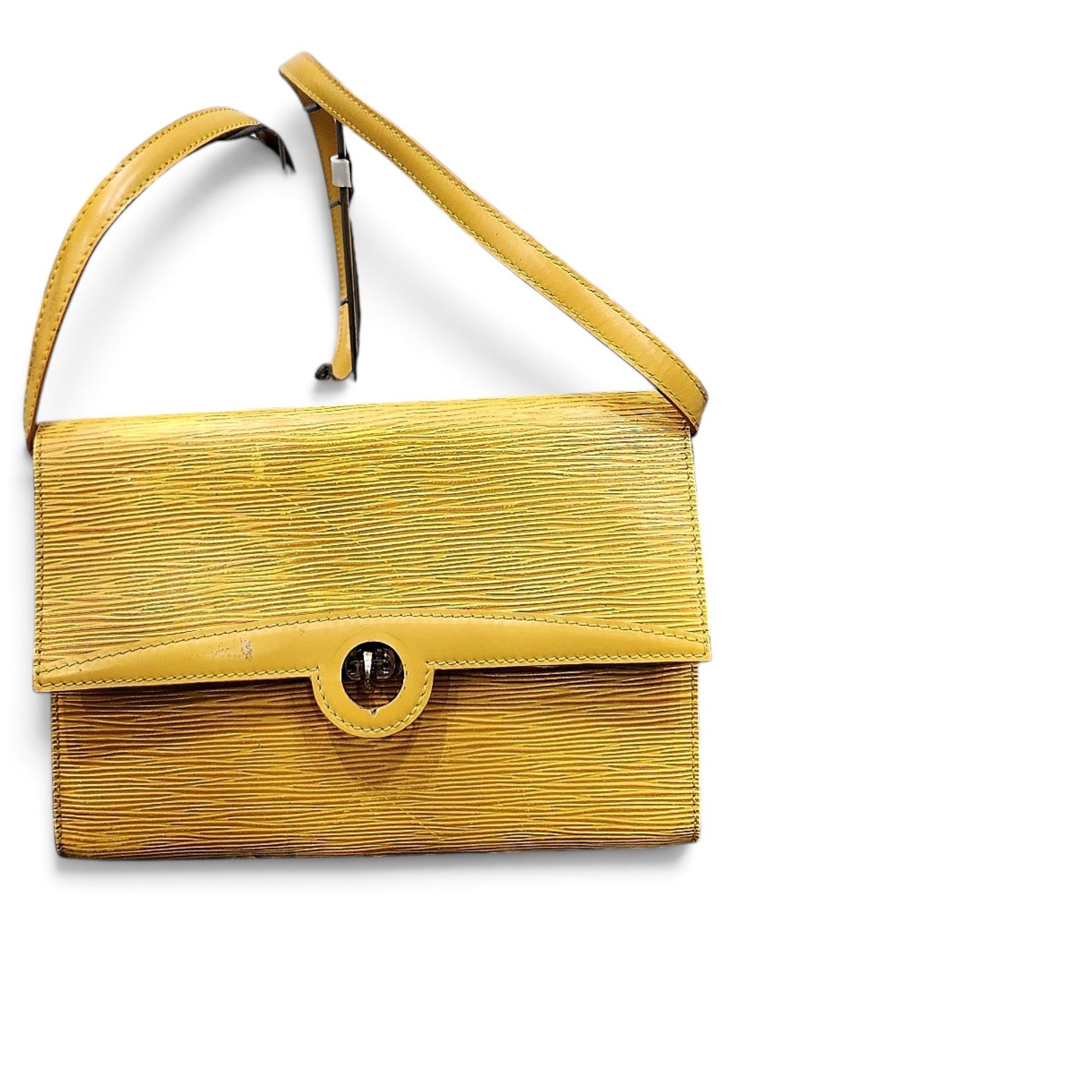 Twice leather handbag