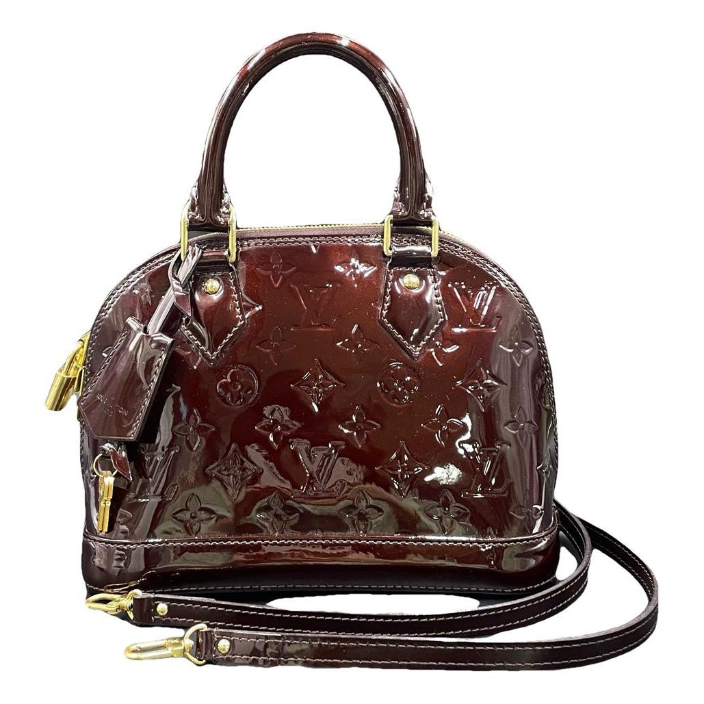 Alma BB patent leather handbag