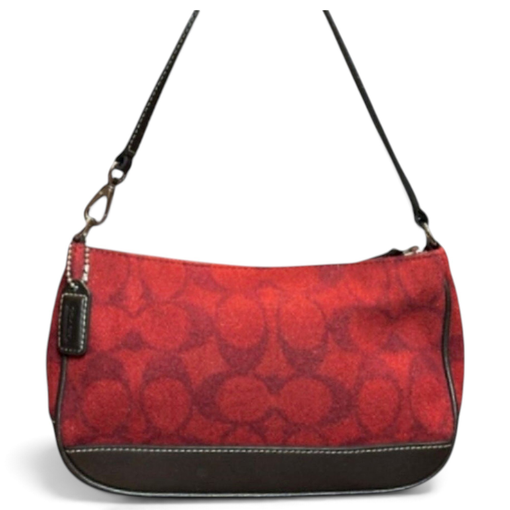 Signature Sufflette wool handbag