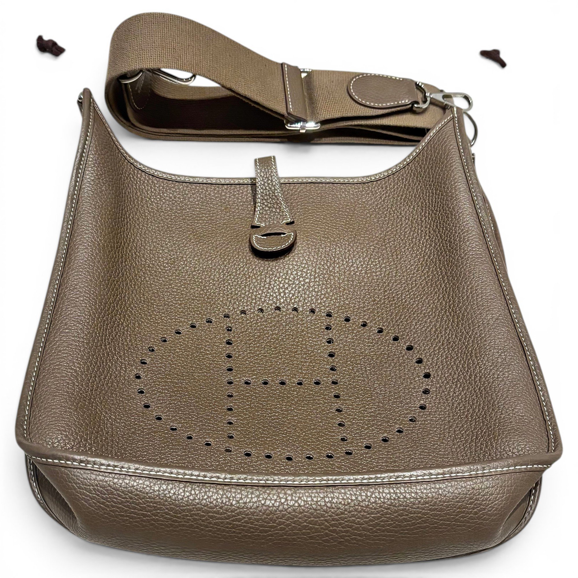 Hermes Evelyne Handbag Etoupe 2021