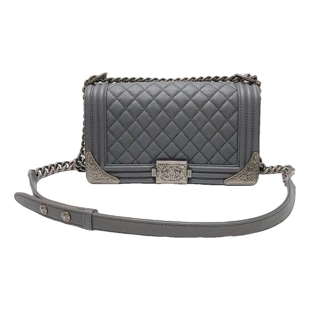 Boy leather handbag