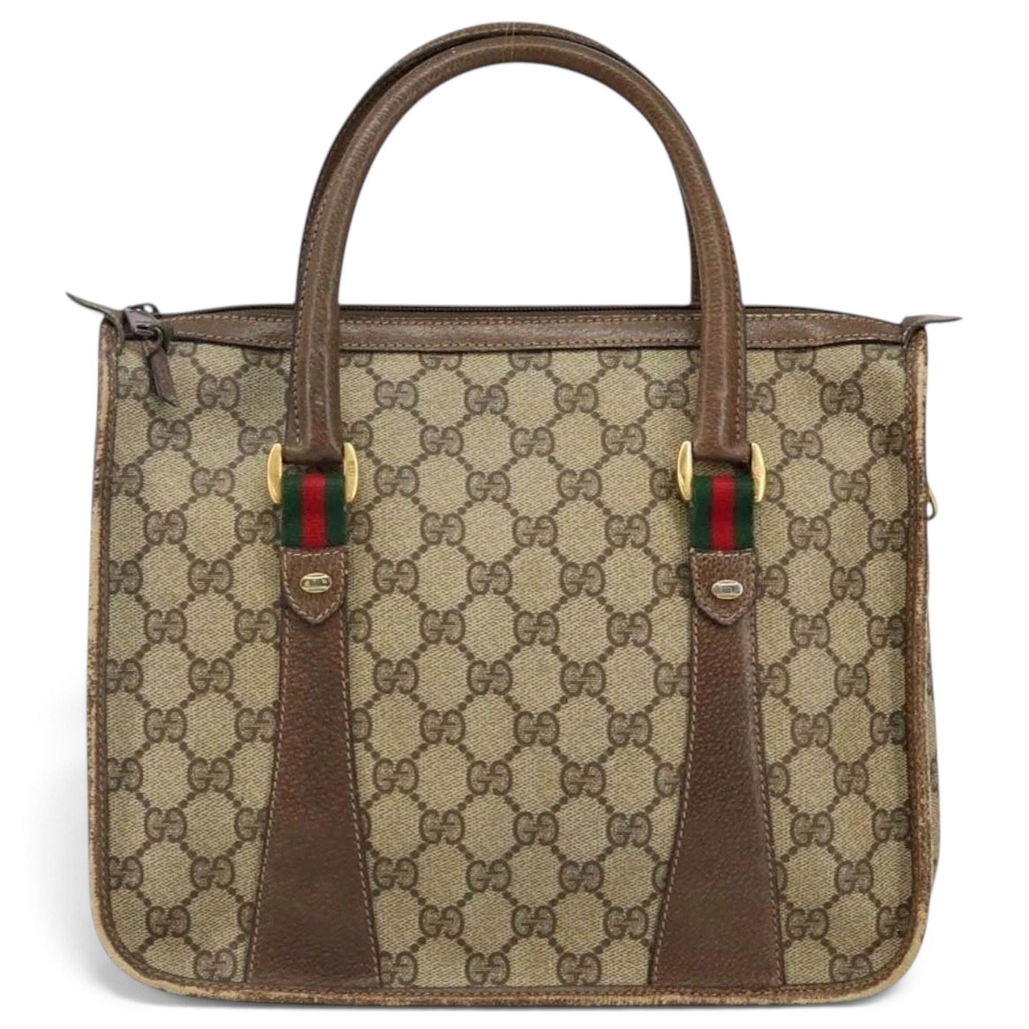 Leather handbag