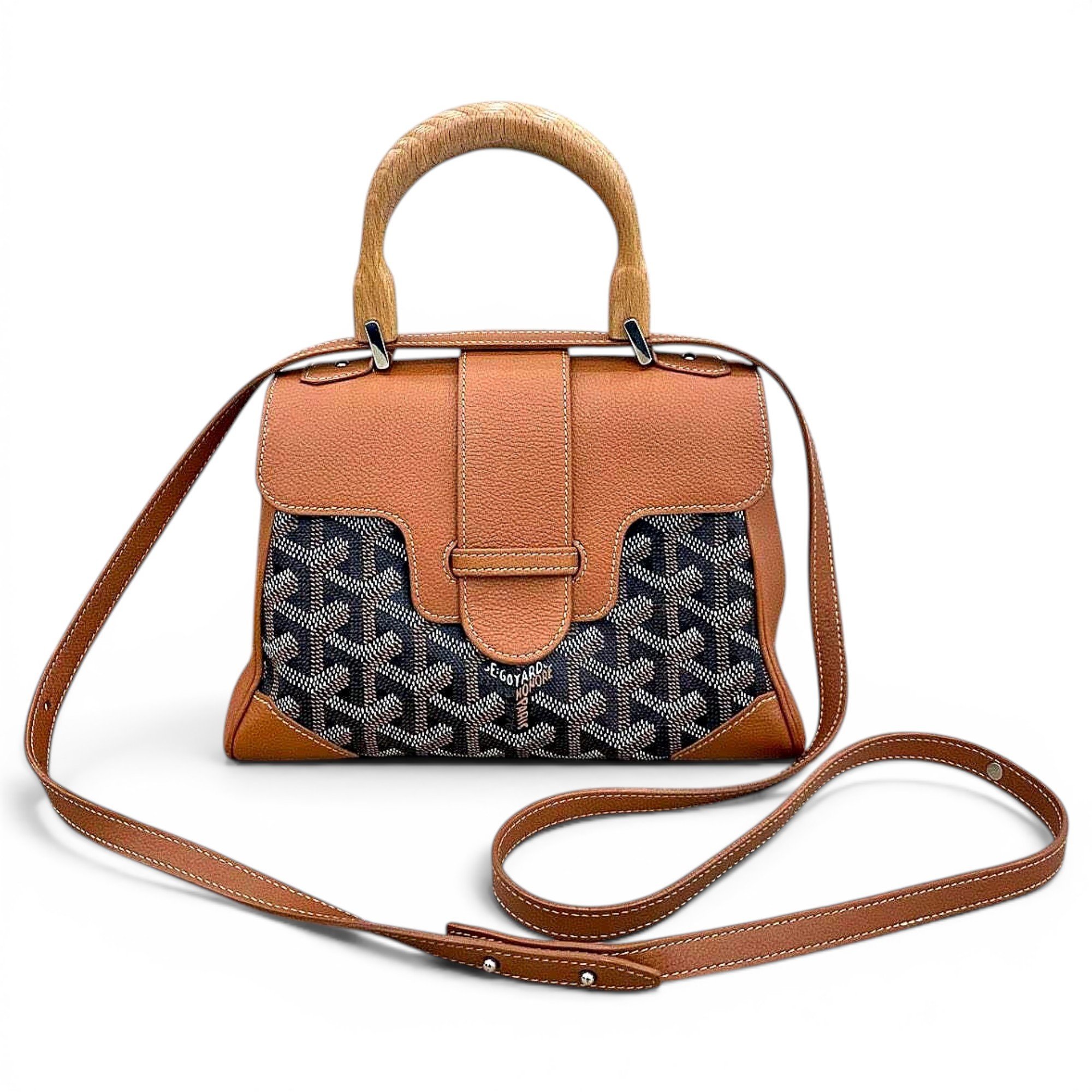 Saïgon leather handbag