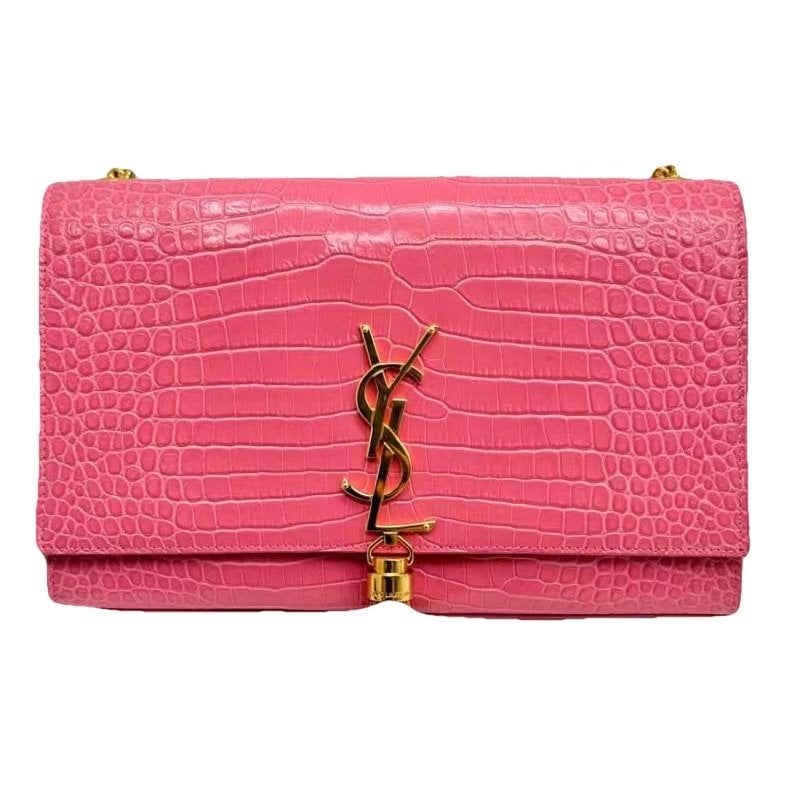 Pompom Kate leather crossbody bag