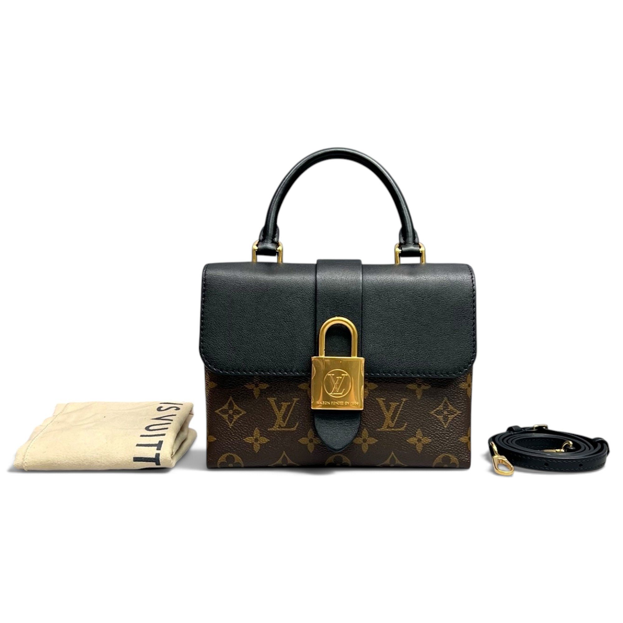Louis Vuitton Locky BB leather handbag