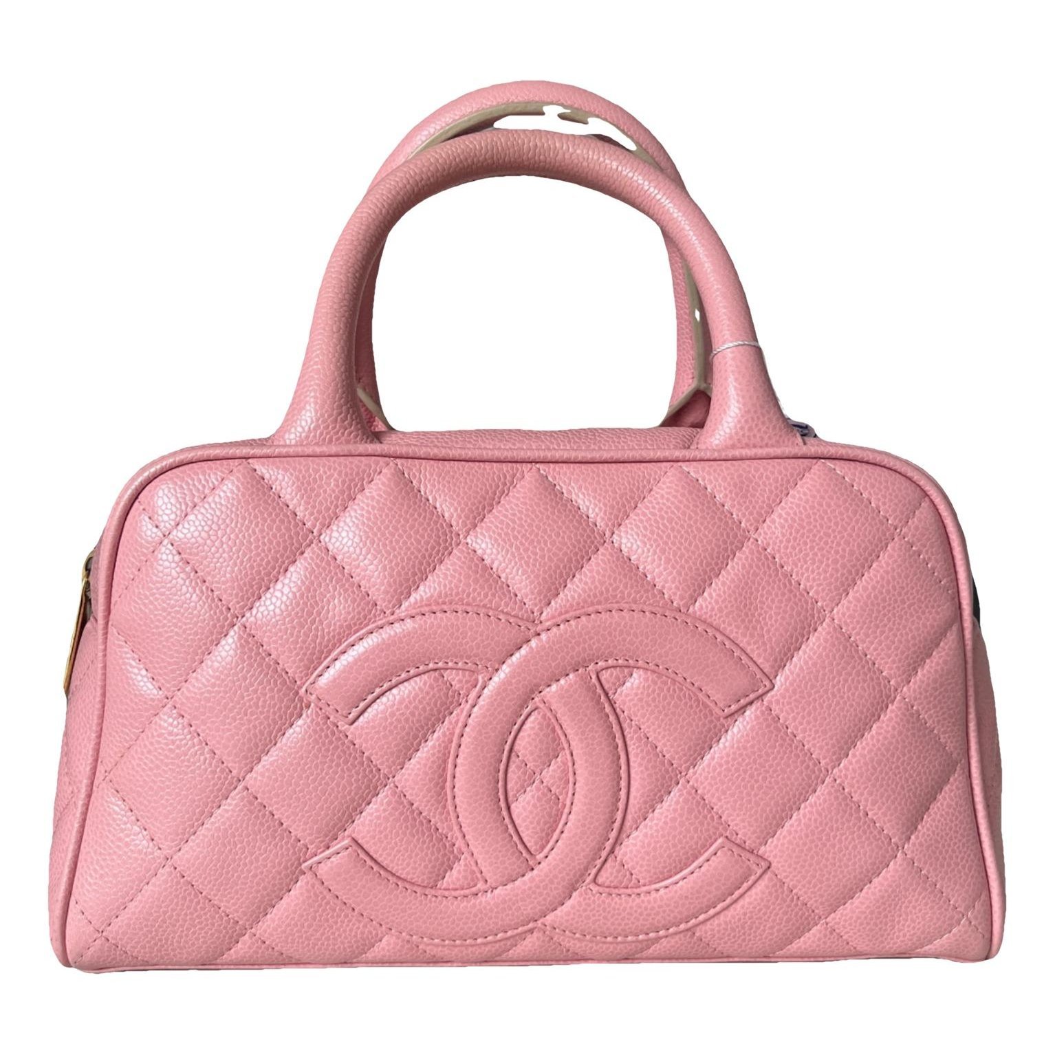 Bowling Bag leather tote