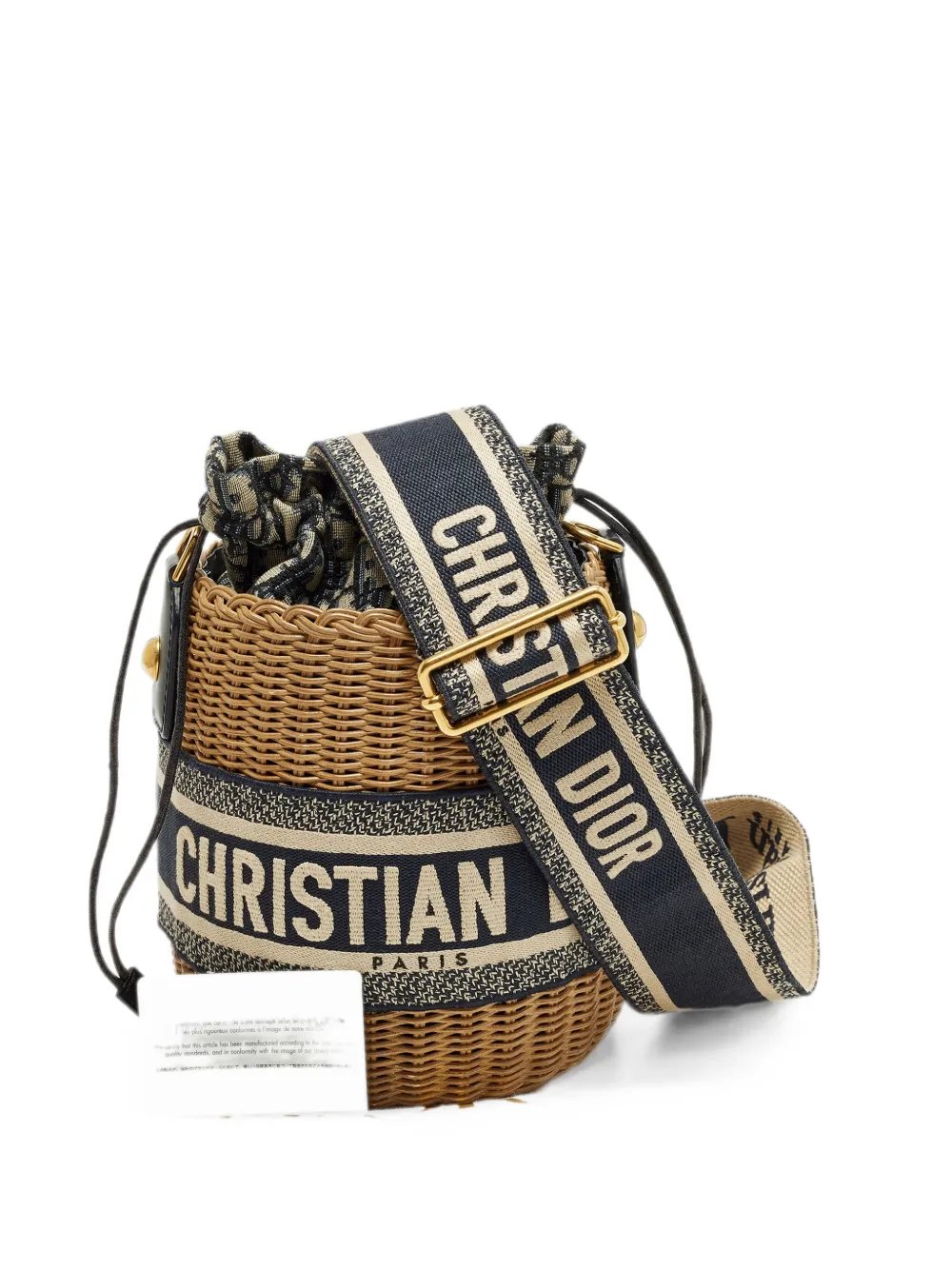 drawstring bucket bag