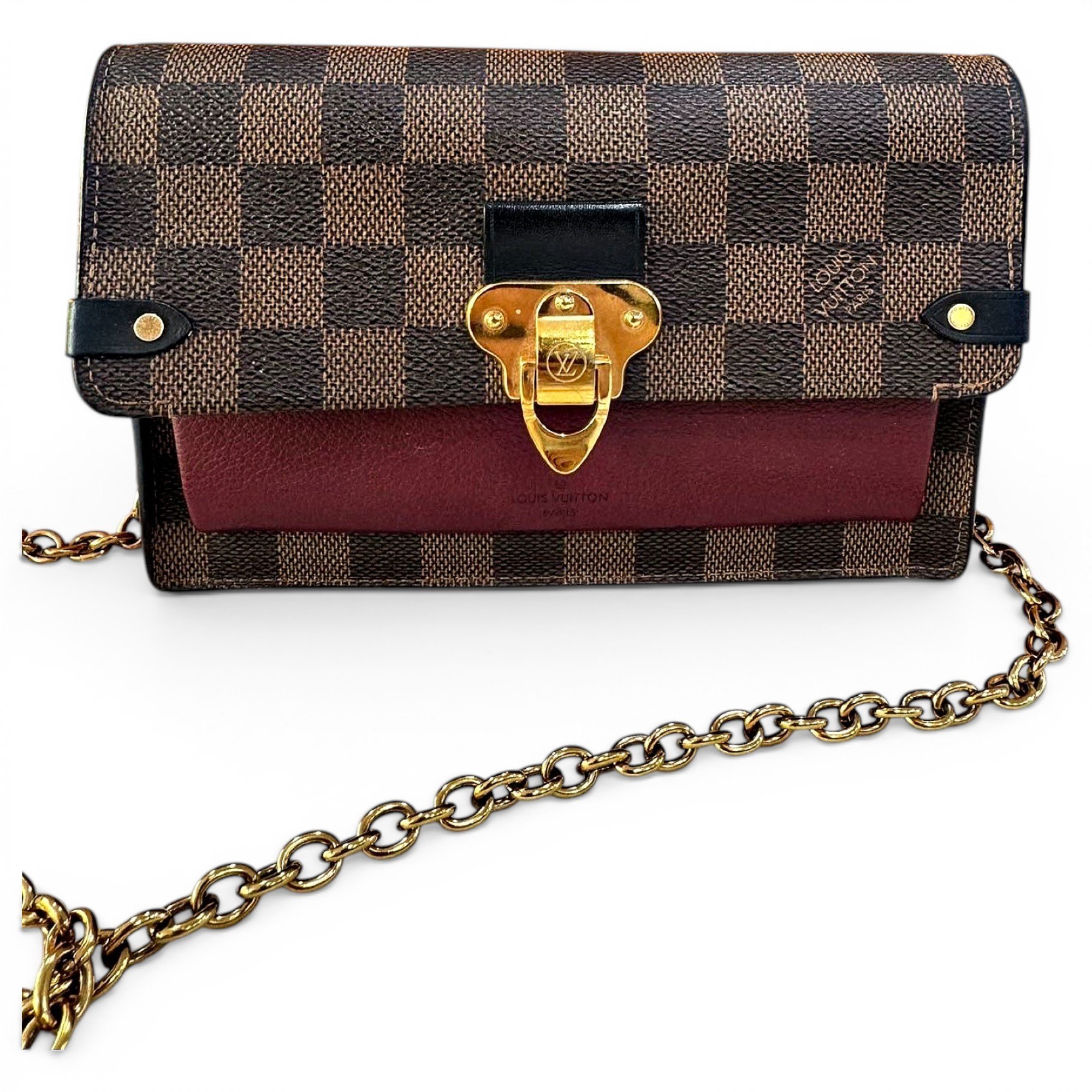 Pochette Accessoire leather handbag