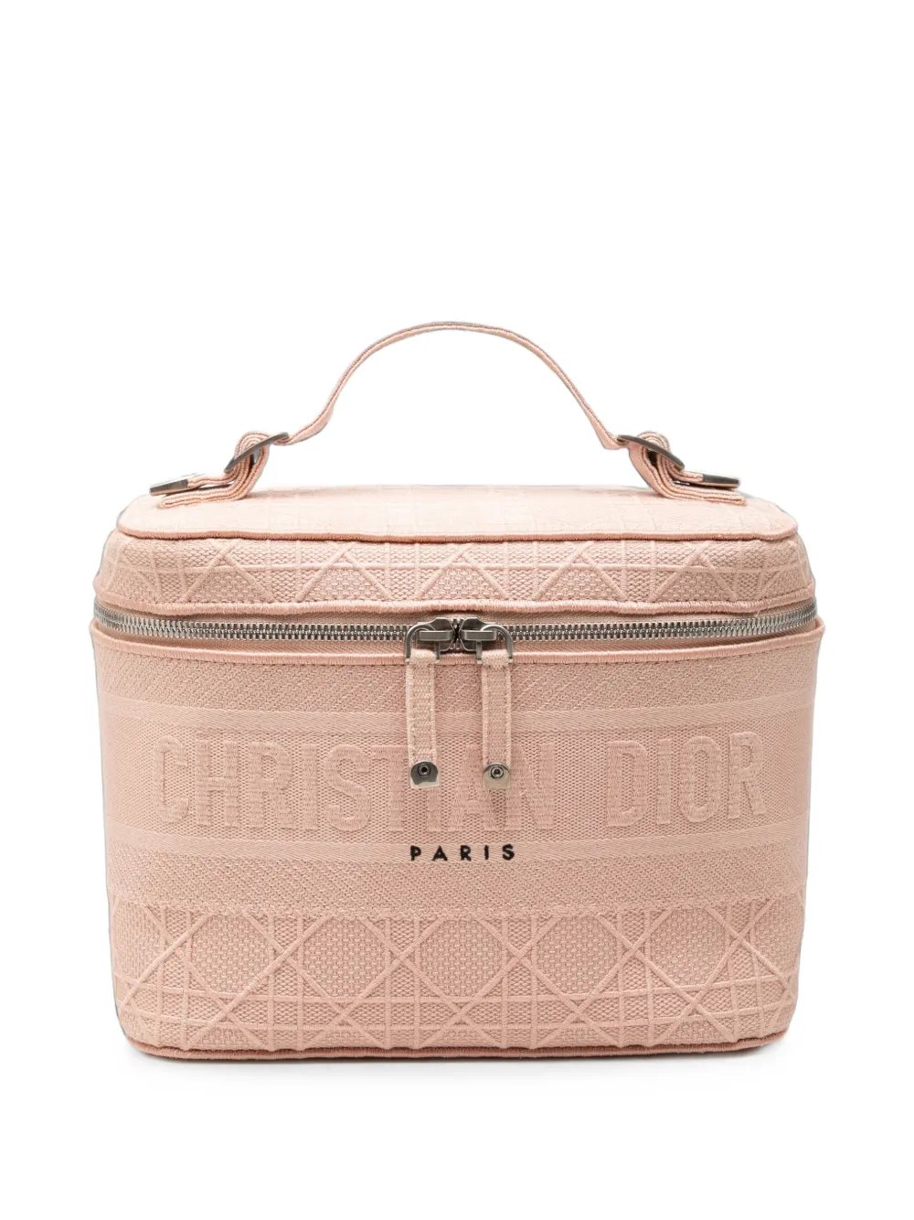 2020 Diortravel Canvas Cannage D Lite Case vanity bag