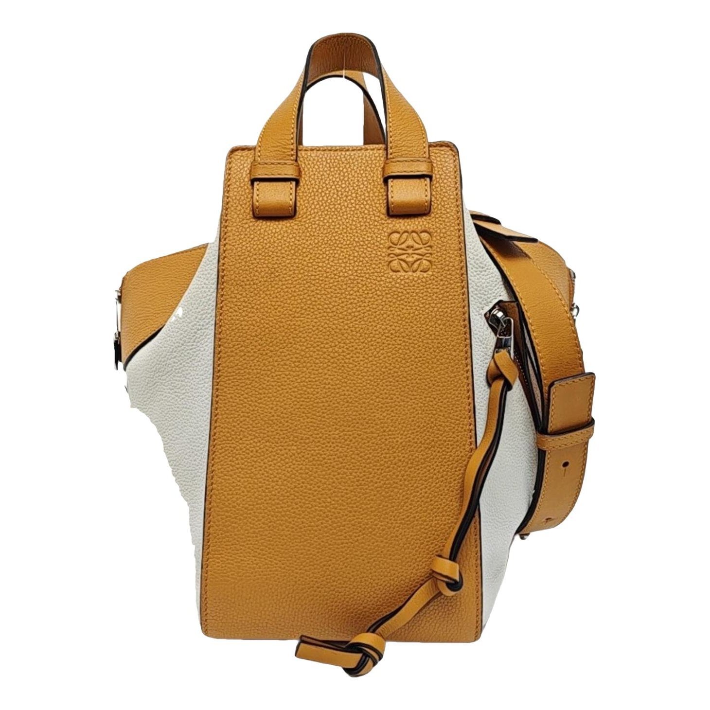Hammock leather handbag