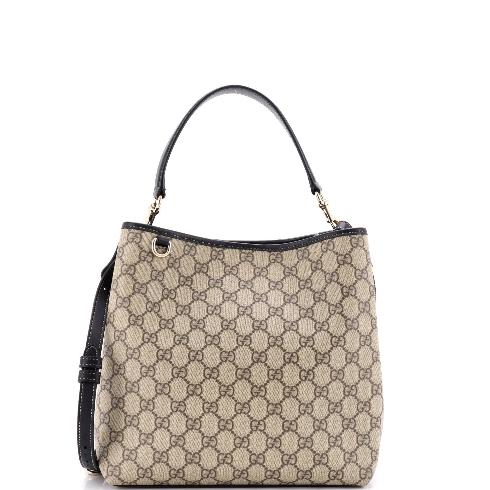GG Emblem Bucket Bag GG Coated Canvas Medium