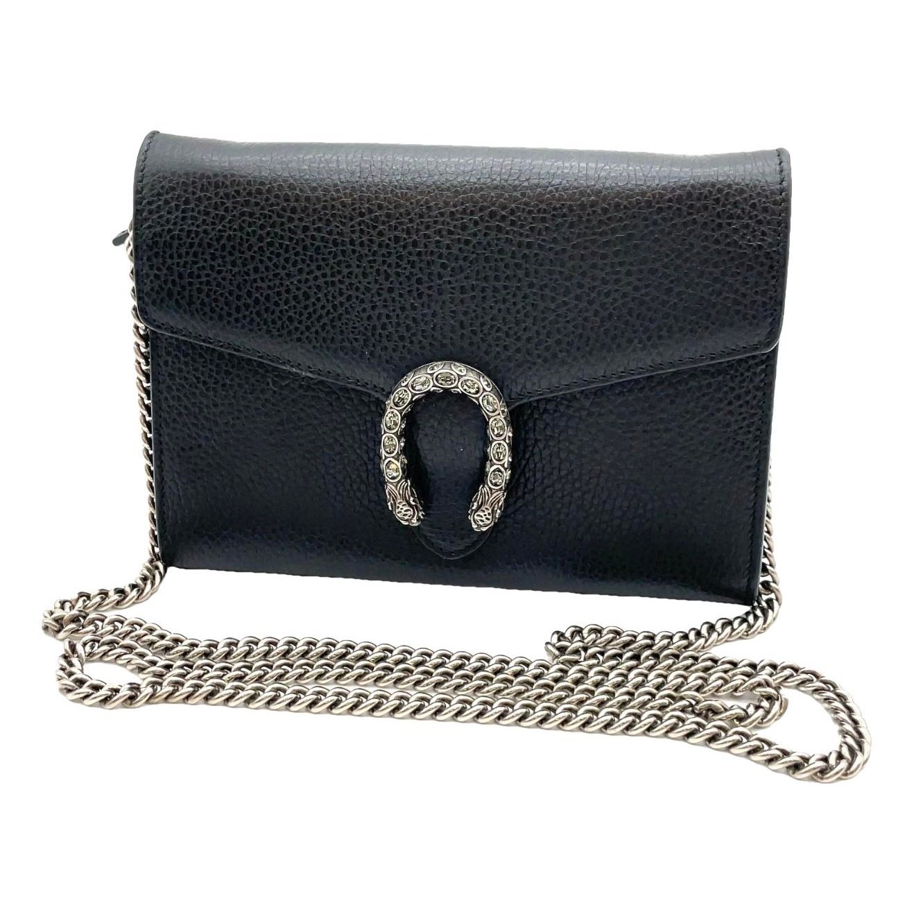 Dionysus Chain Wallet leather crossbody bag