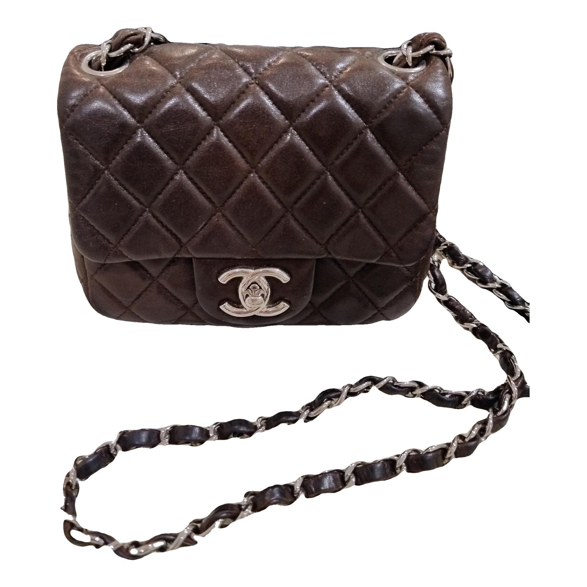 Leather crossbody bag