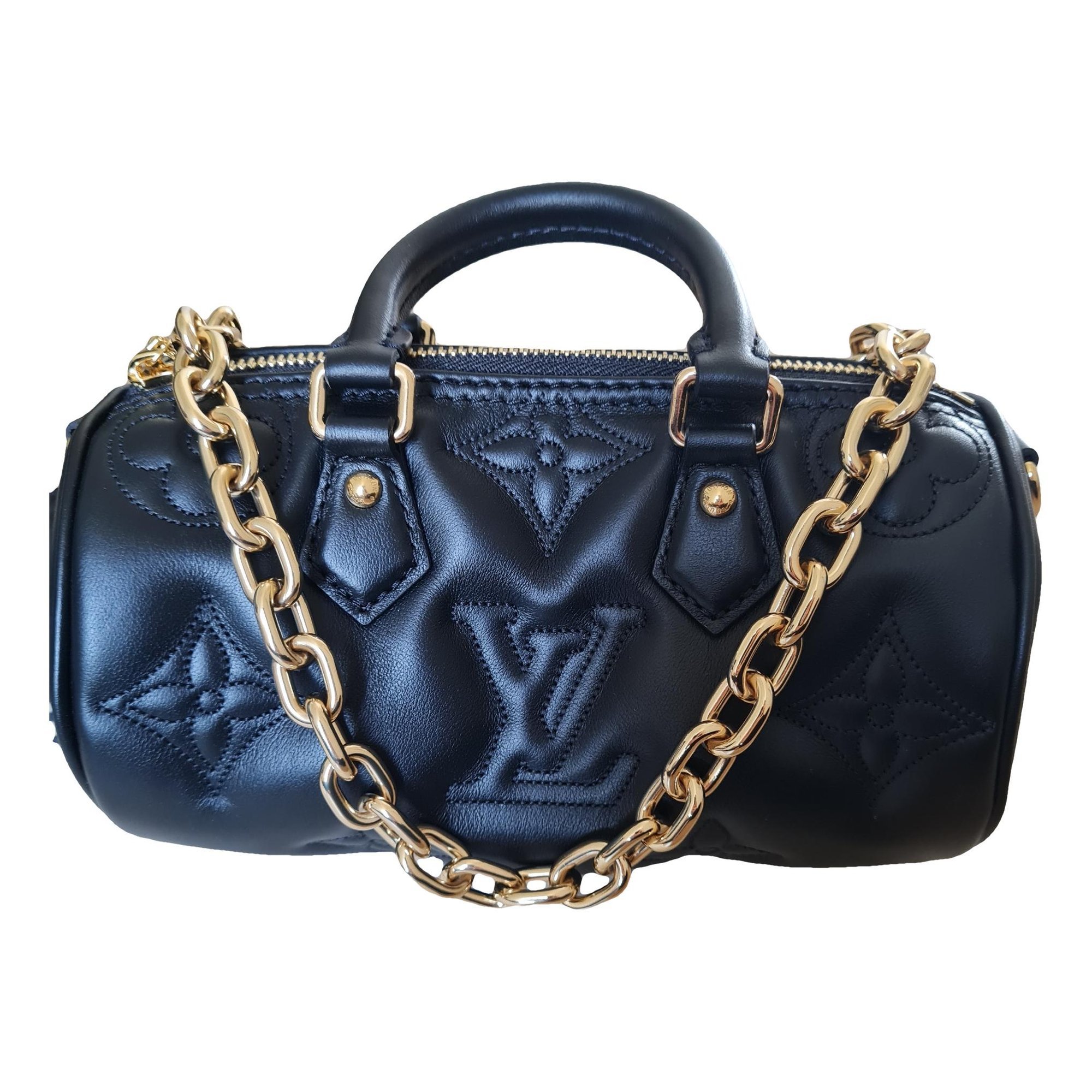 Papillon BB leather crossbody bag