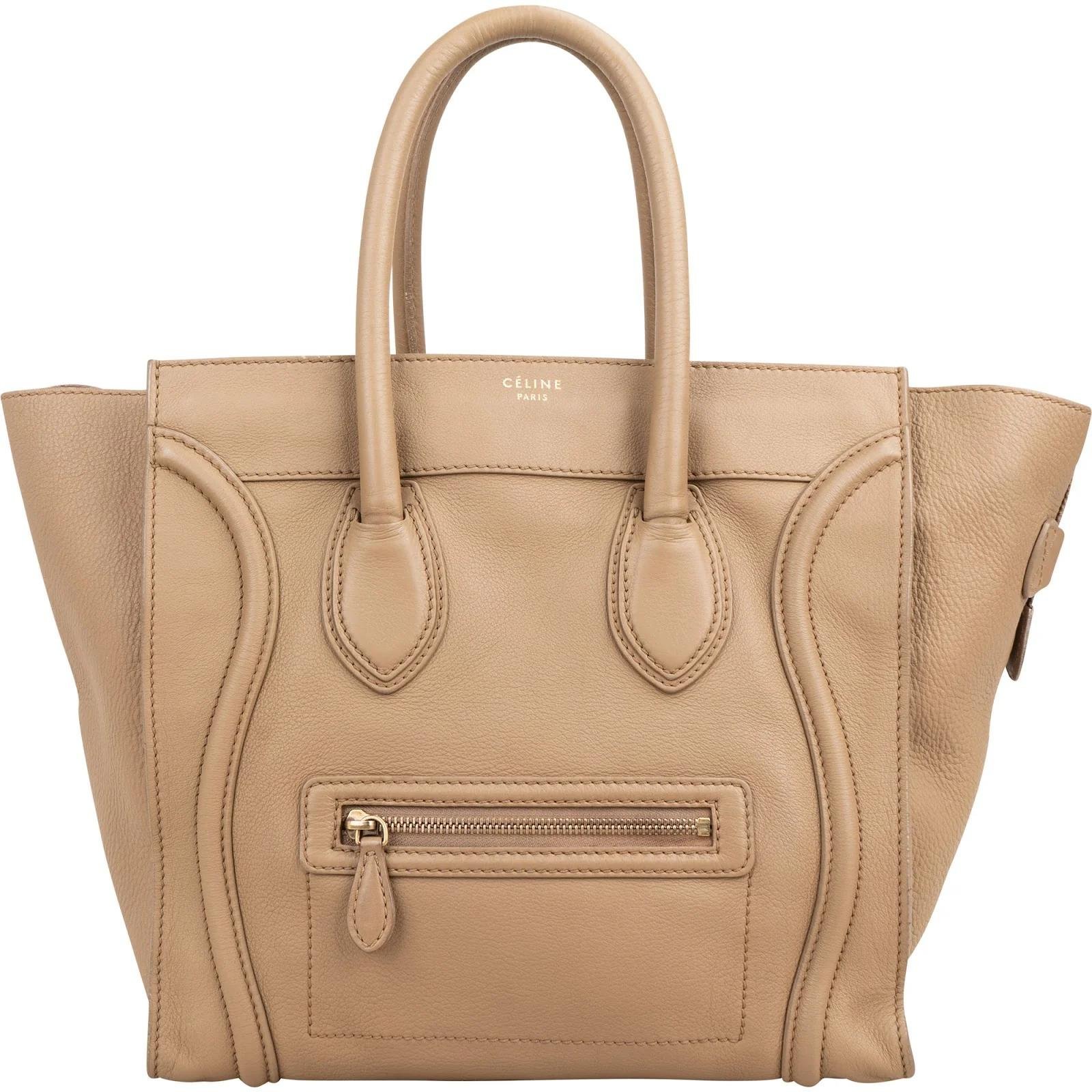 Luggage leather handbag