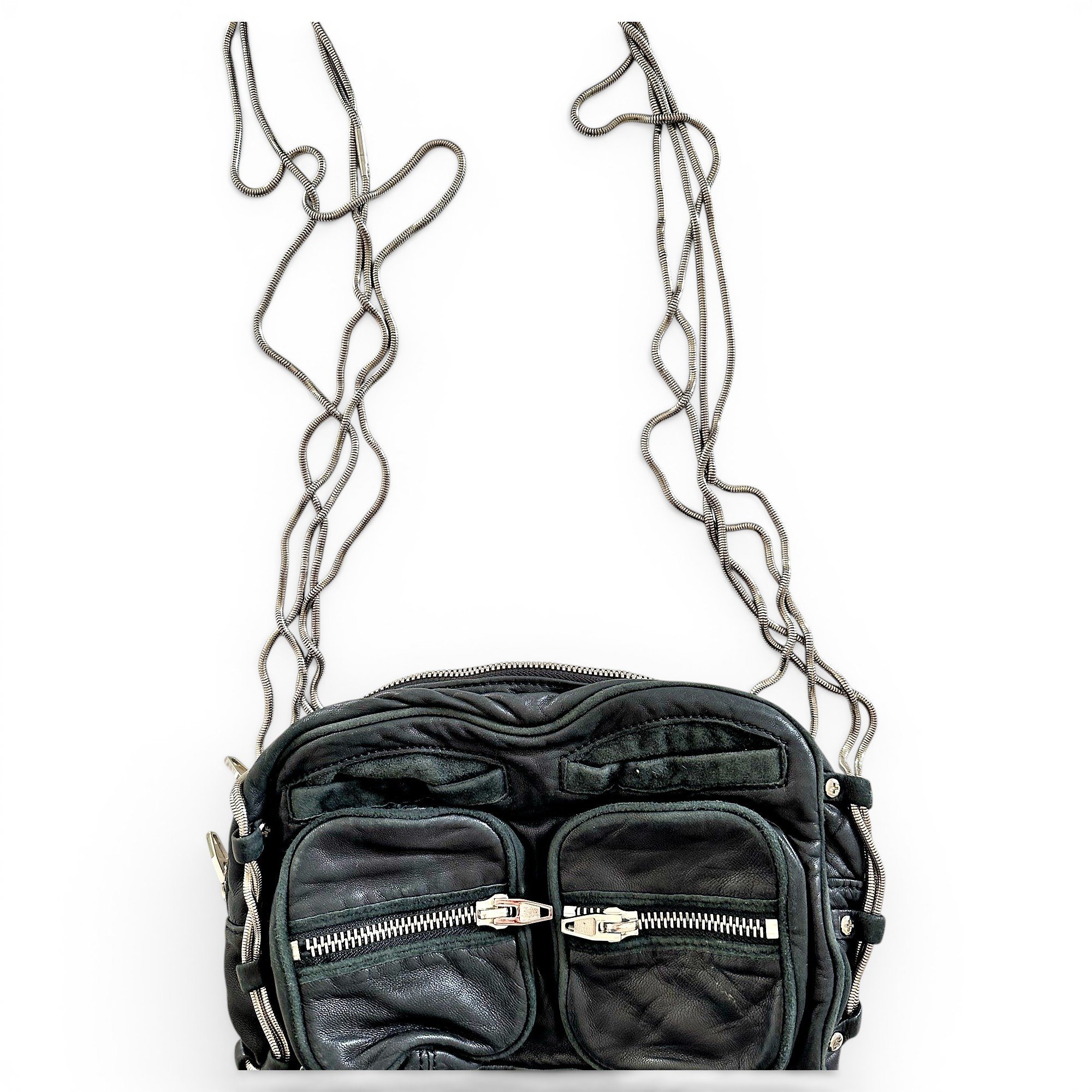 Marti leather crossbody bag