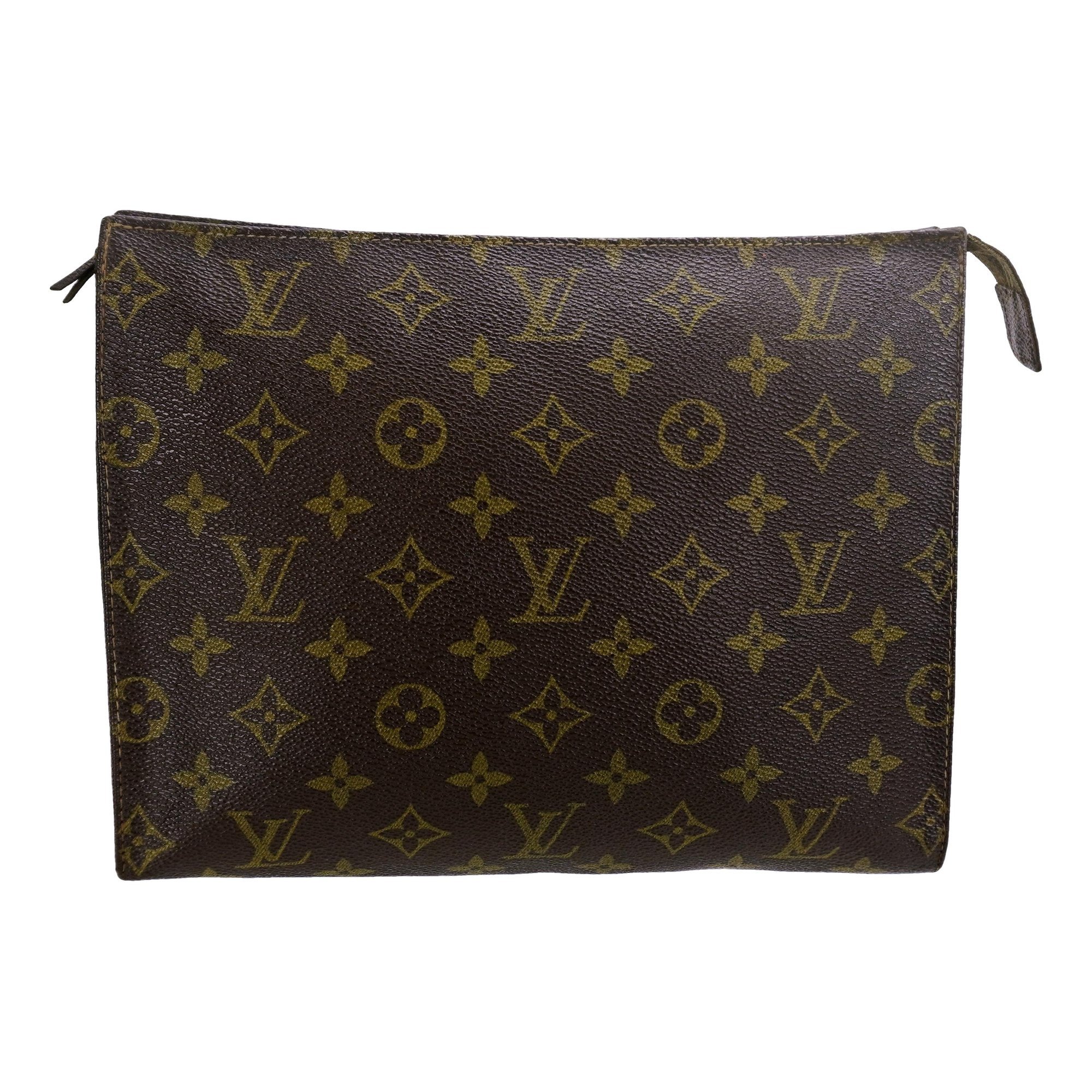 Poche toilette leather vanity case