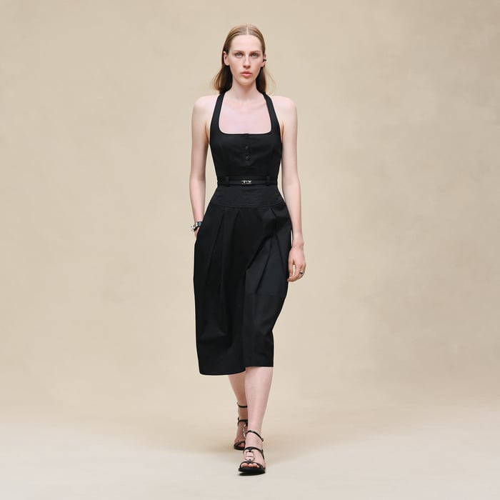 Noir Mid-length Dress
