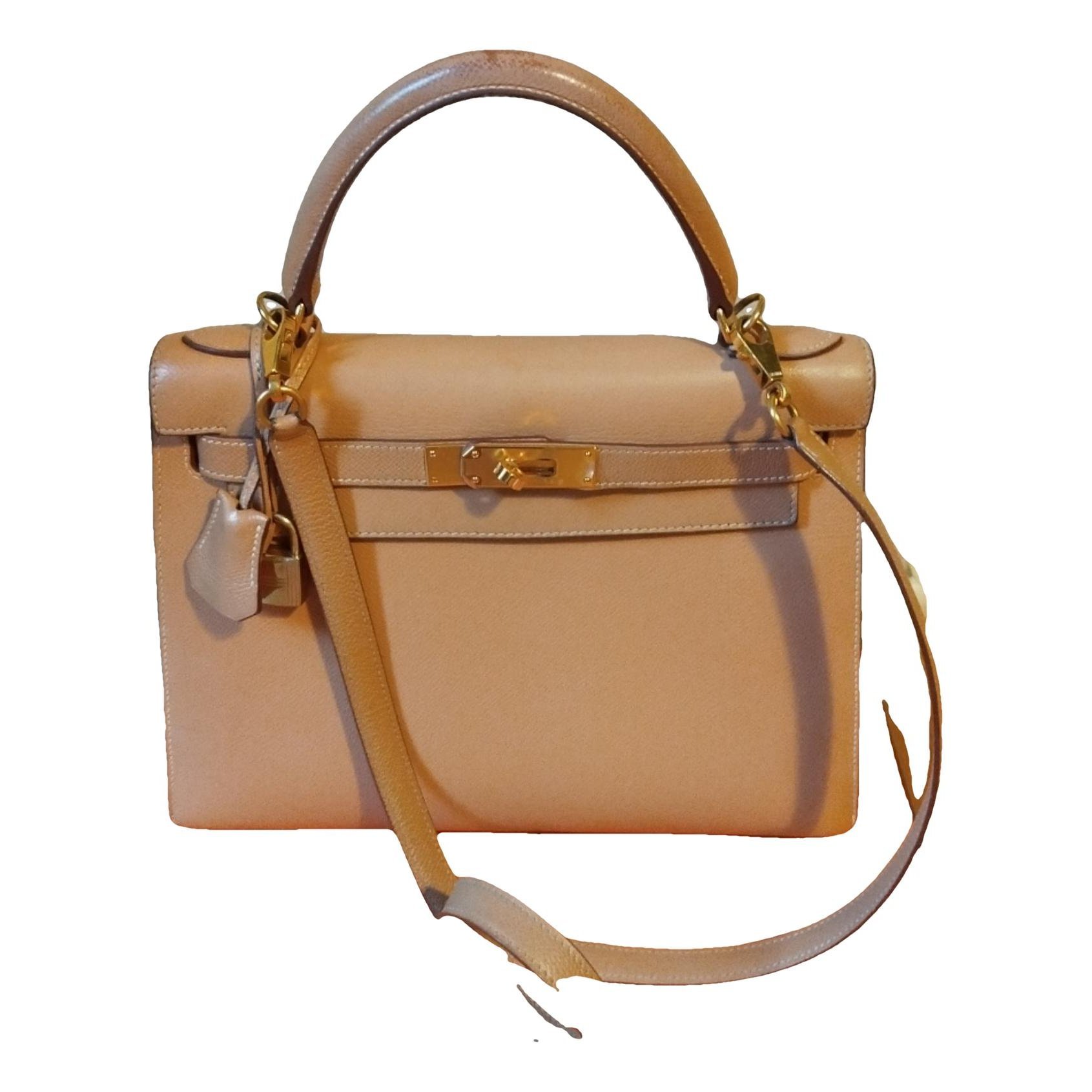 Kelly 28 leather handbag