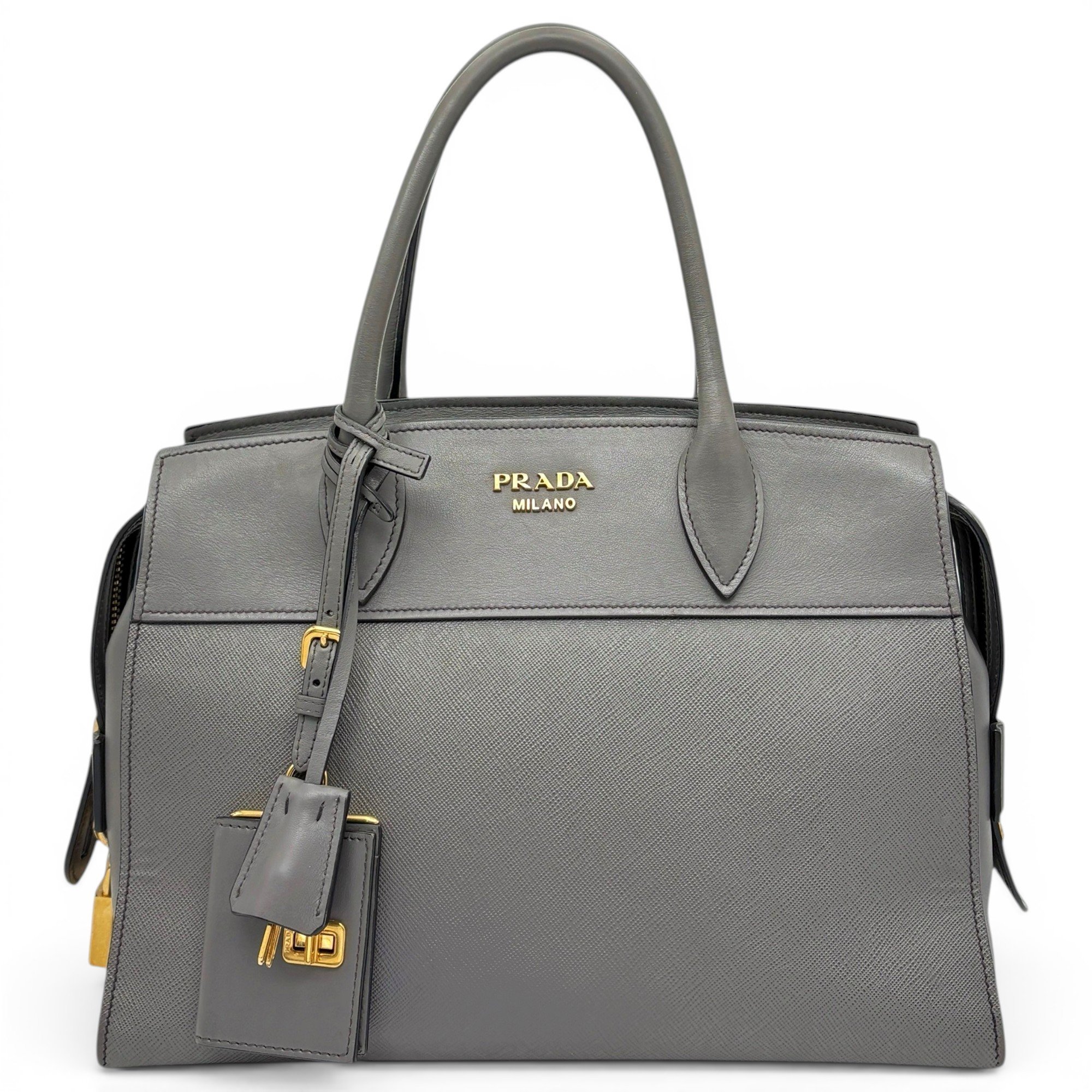 Esplanade pony-style calfskin tote