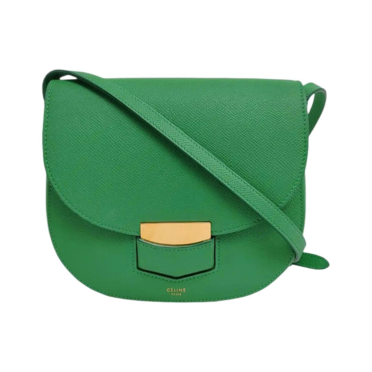 Celine Trotteur leather handbag