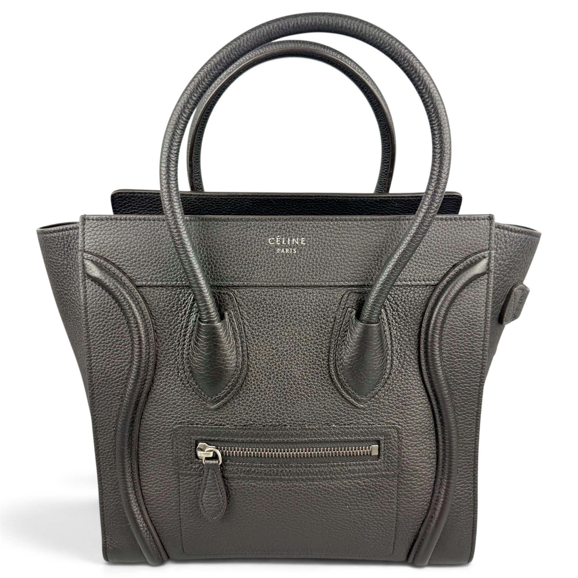 Luggage leather handbag