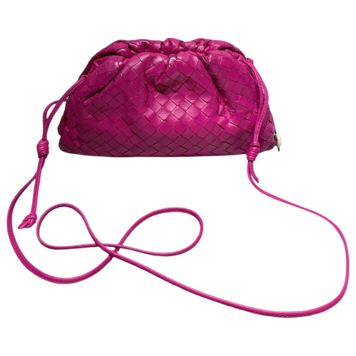 Pouch leather handbag