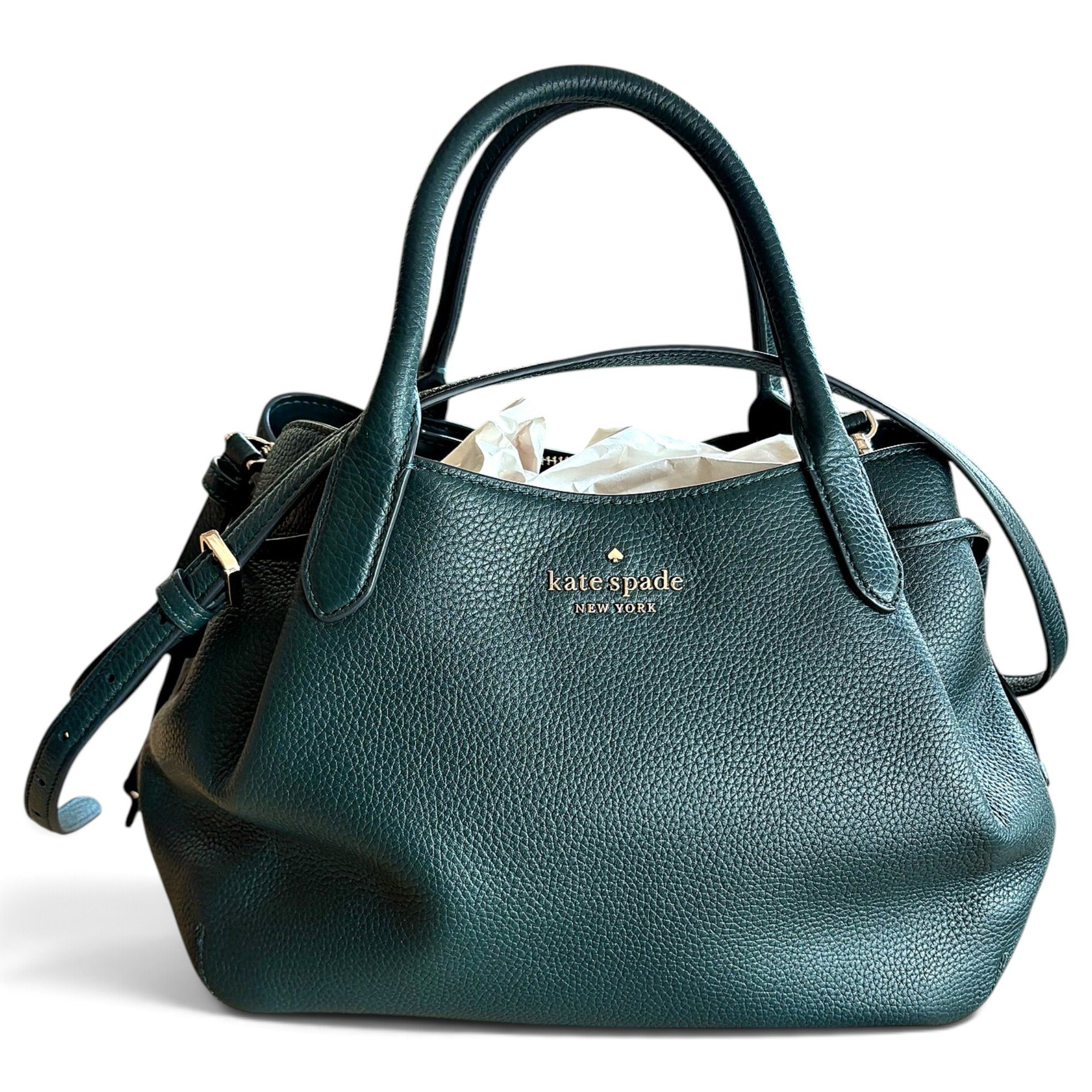 Leather satchel