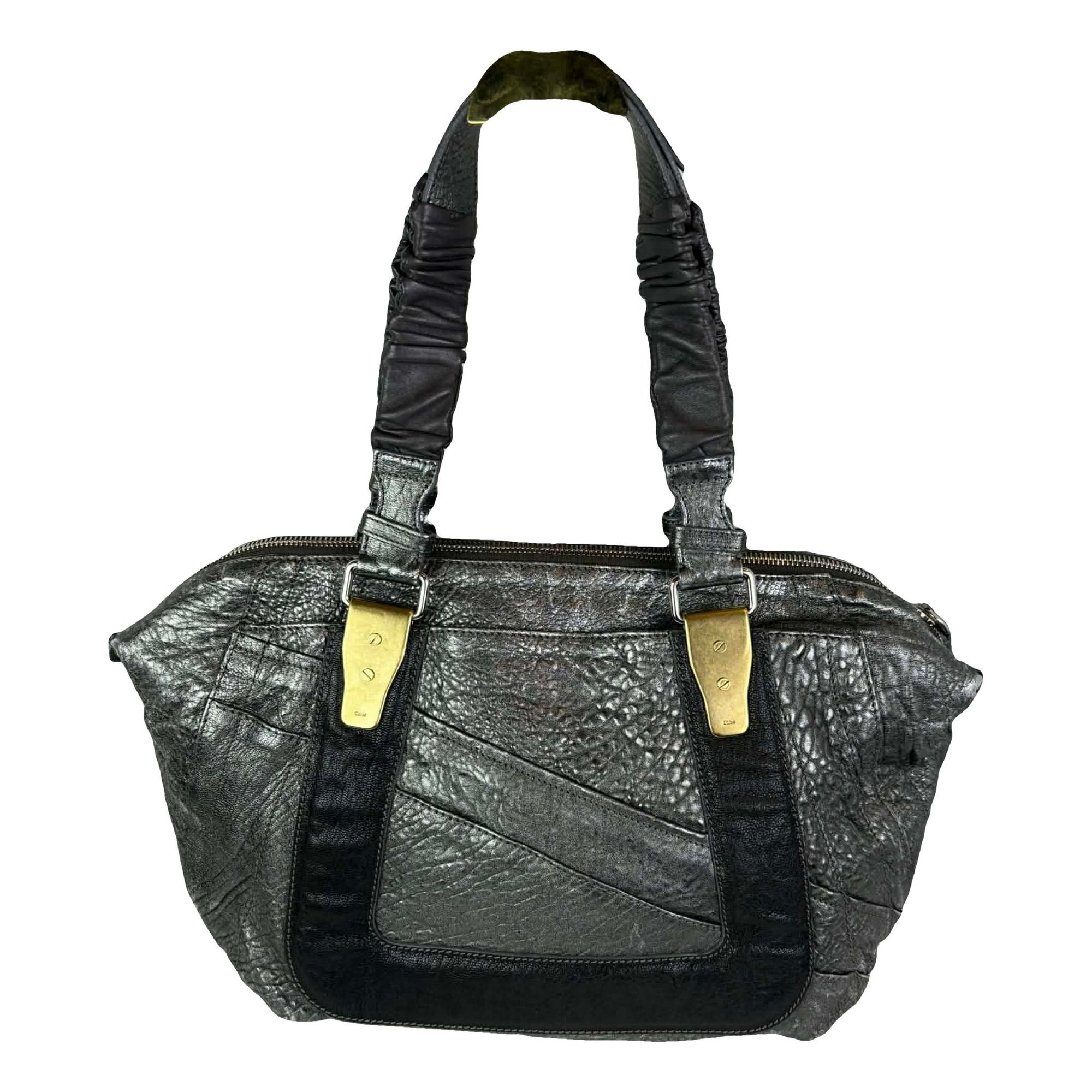 Leather handbag