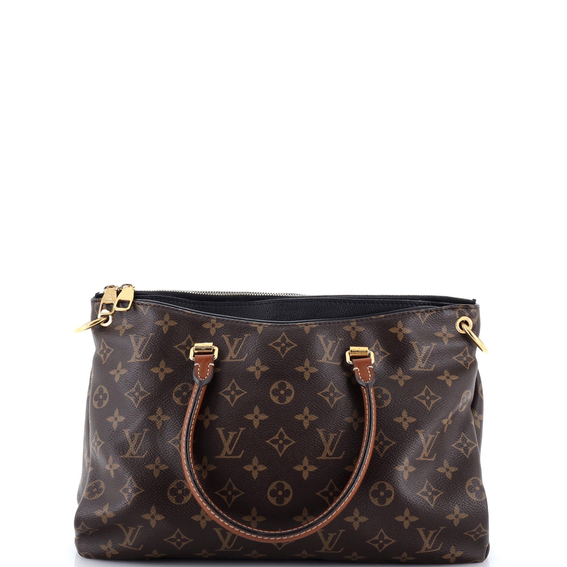 Pallas Tote Monogram Canvas with Leather