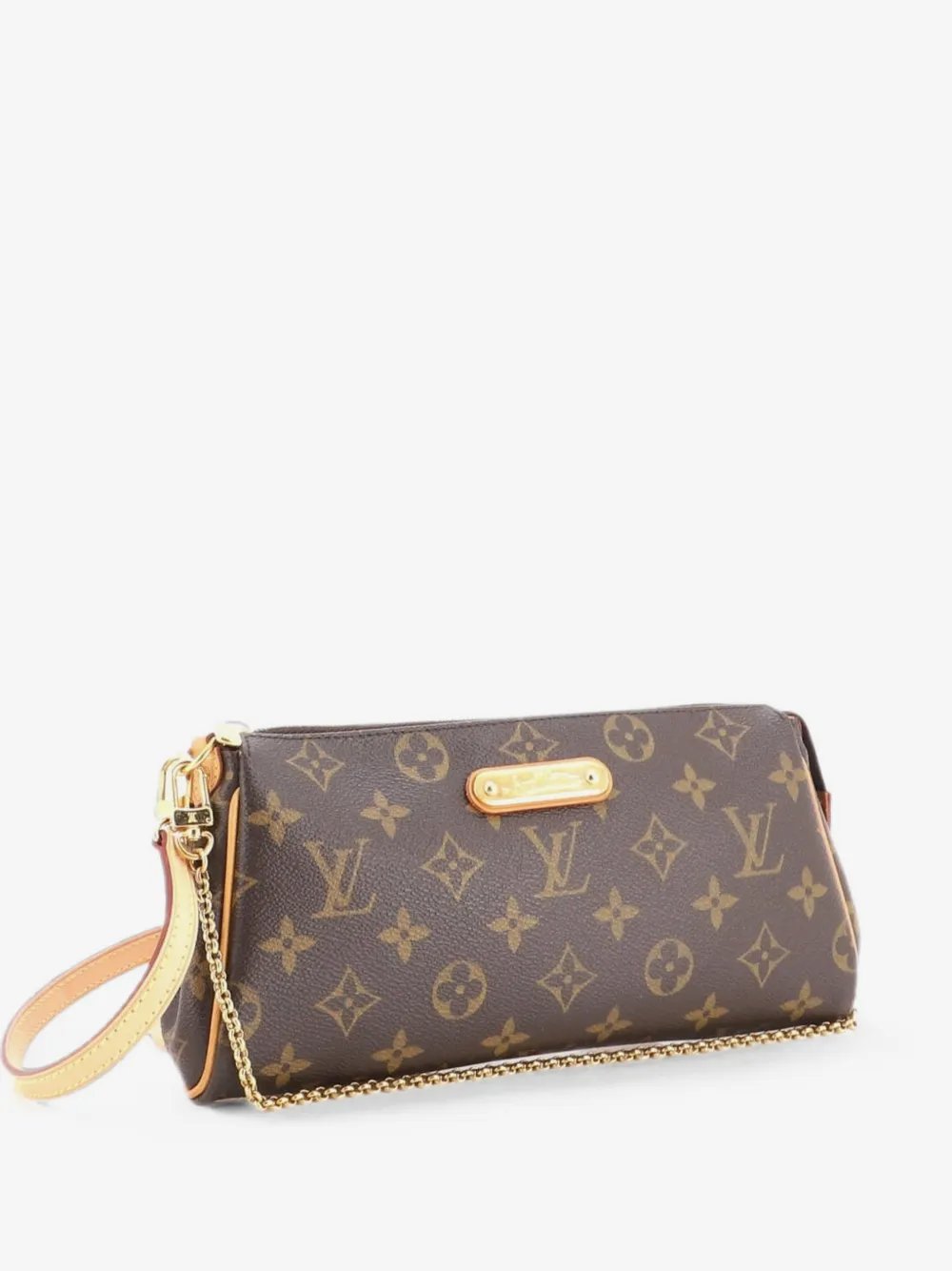 Eva Handbag Monogram Canvas clutch bag