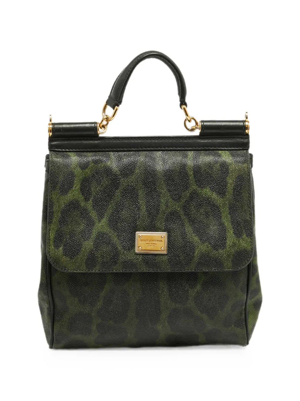 Dolce & Gabbana Miss leopard-print tote bag
