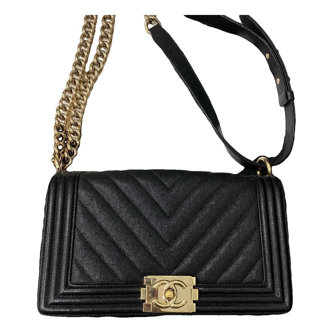 Boy leather crossbody bag