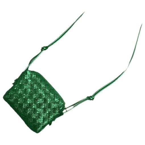 Loop leather crossbody bag
