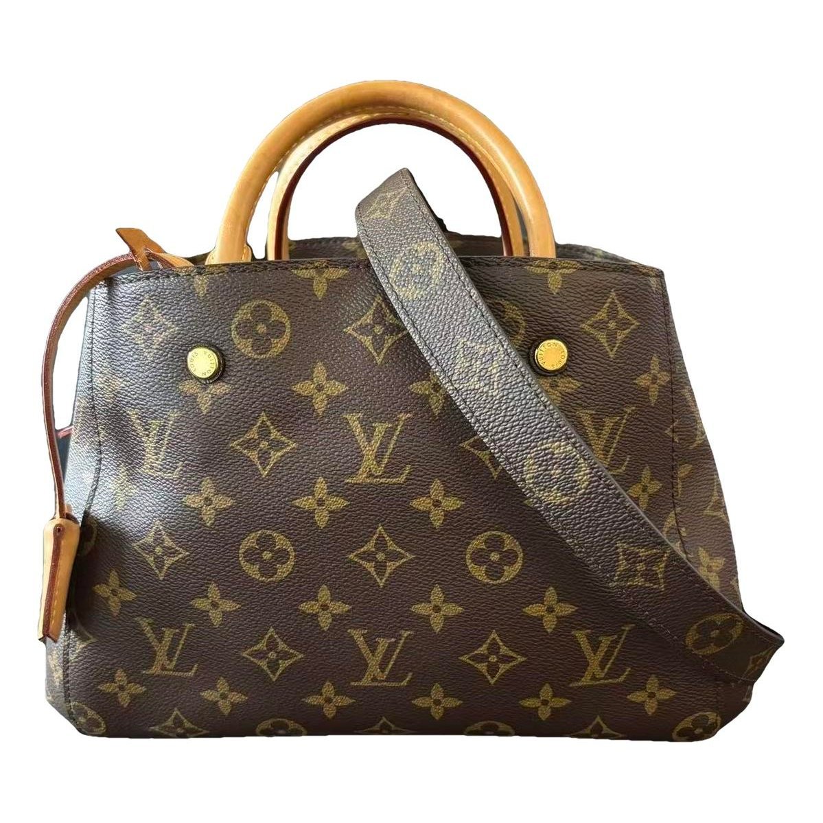 Louis Vuitton Montaigne leather handbag