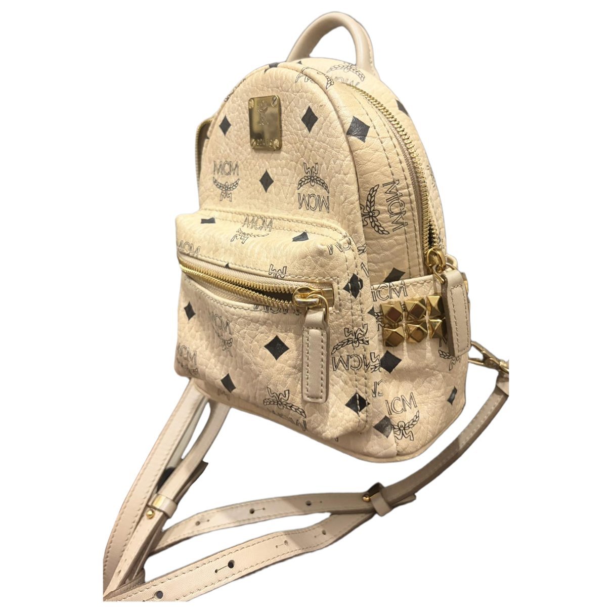 Stark leather backpack